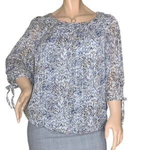 Established 1962 Top 3/4 Sleeve Pullover Lining Size 3X